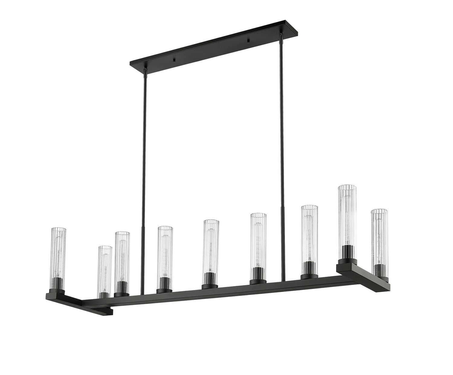Lustre linéaire 9 lumières | Beau