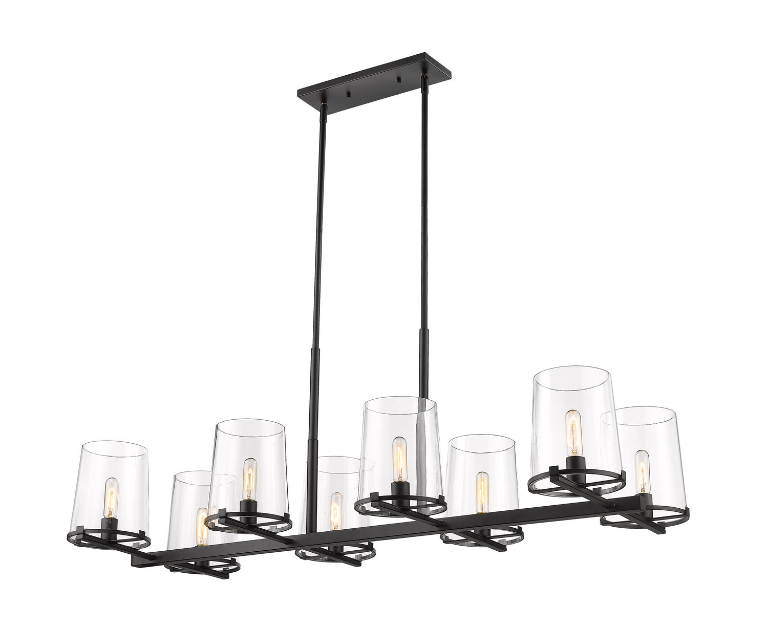 Lustre linéaire 8 lumières | Callista
