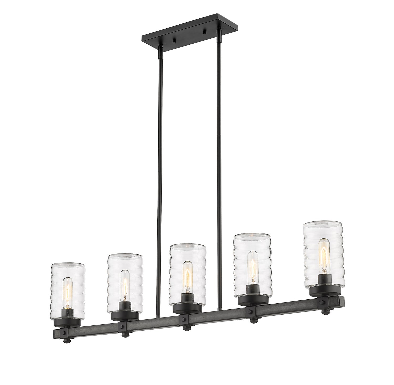 Lustre linéaire extérieur 5 lumières | Tahoe