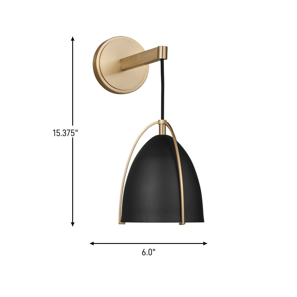 Applique de salle de bain 1 lumière | Norman