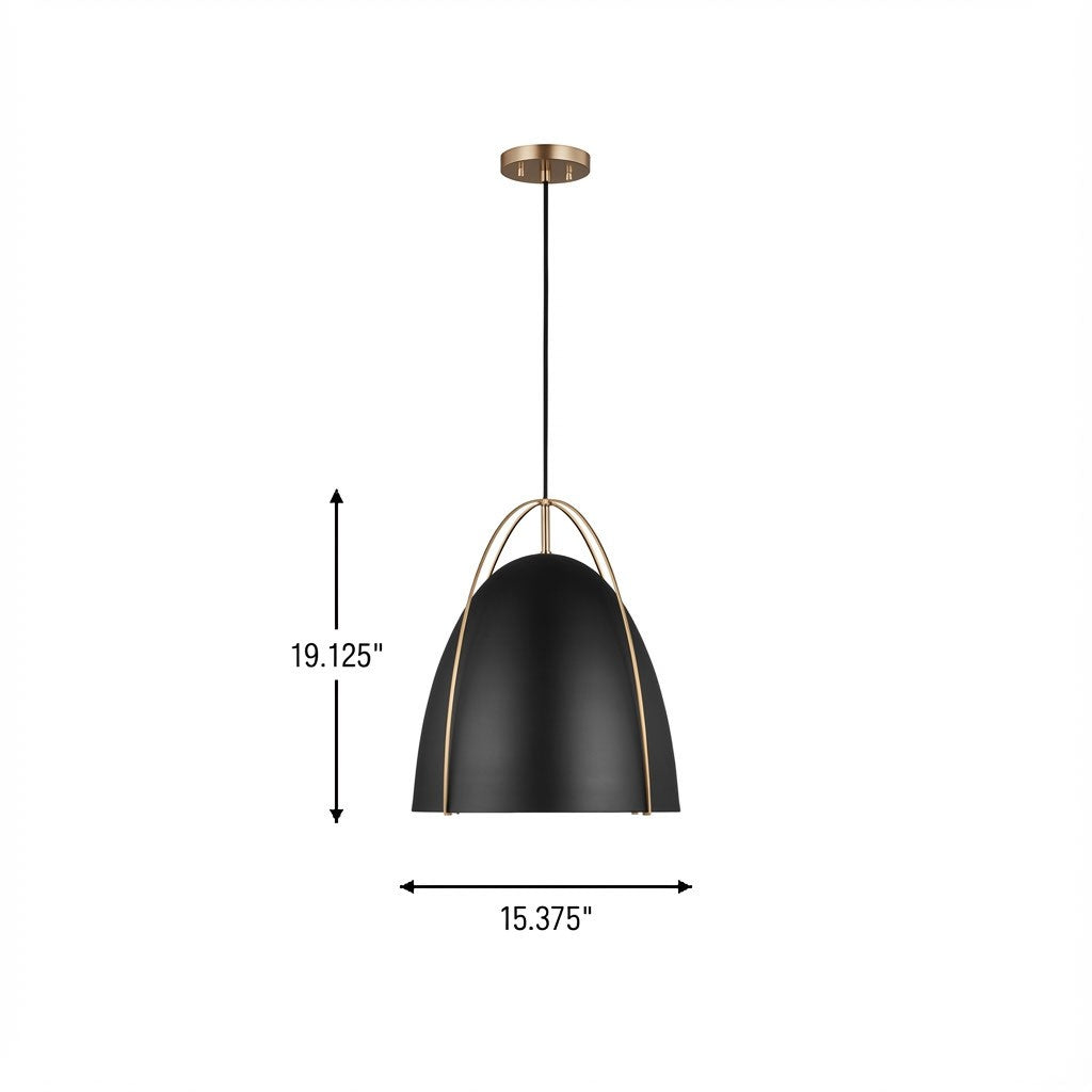 Suspension 1 lumière | Norman