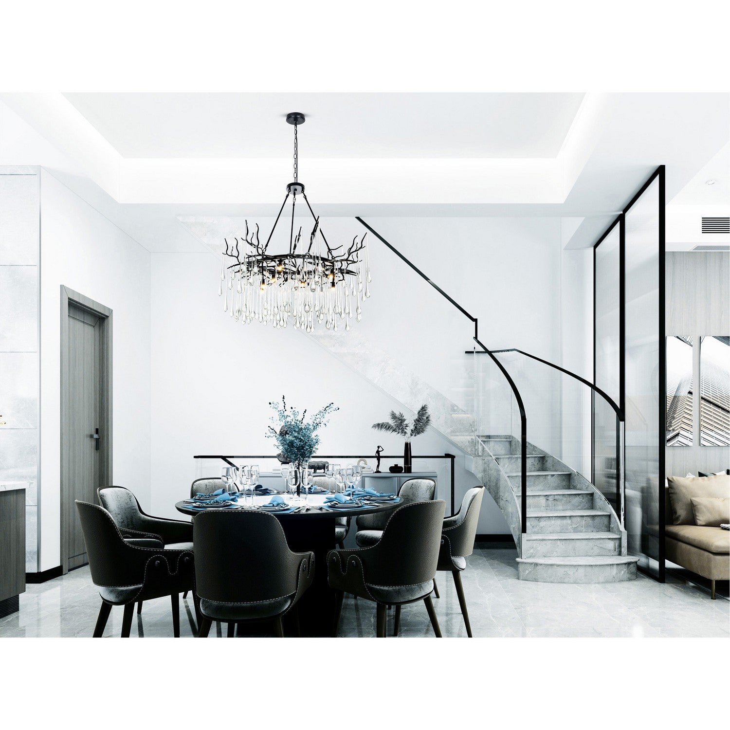 Lustre 12 lumières | Anita