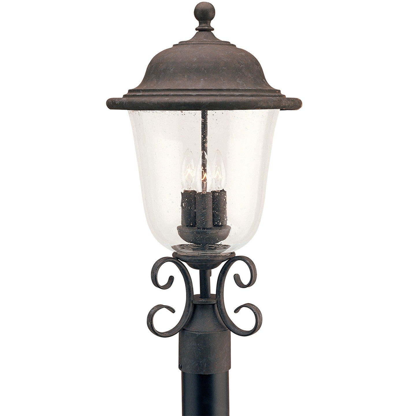 Lanterne sur poteau extérieure 3 lumières | Trafalgar