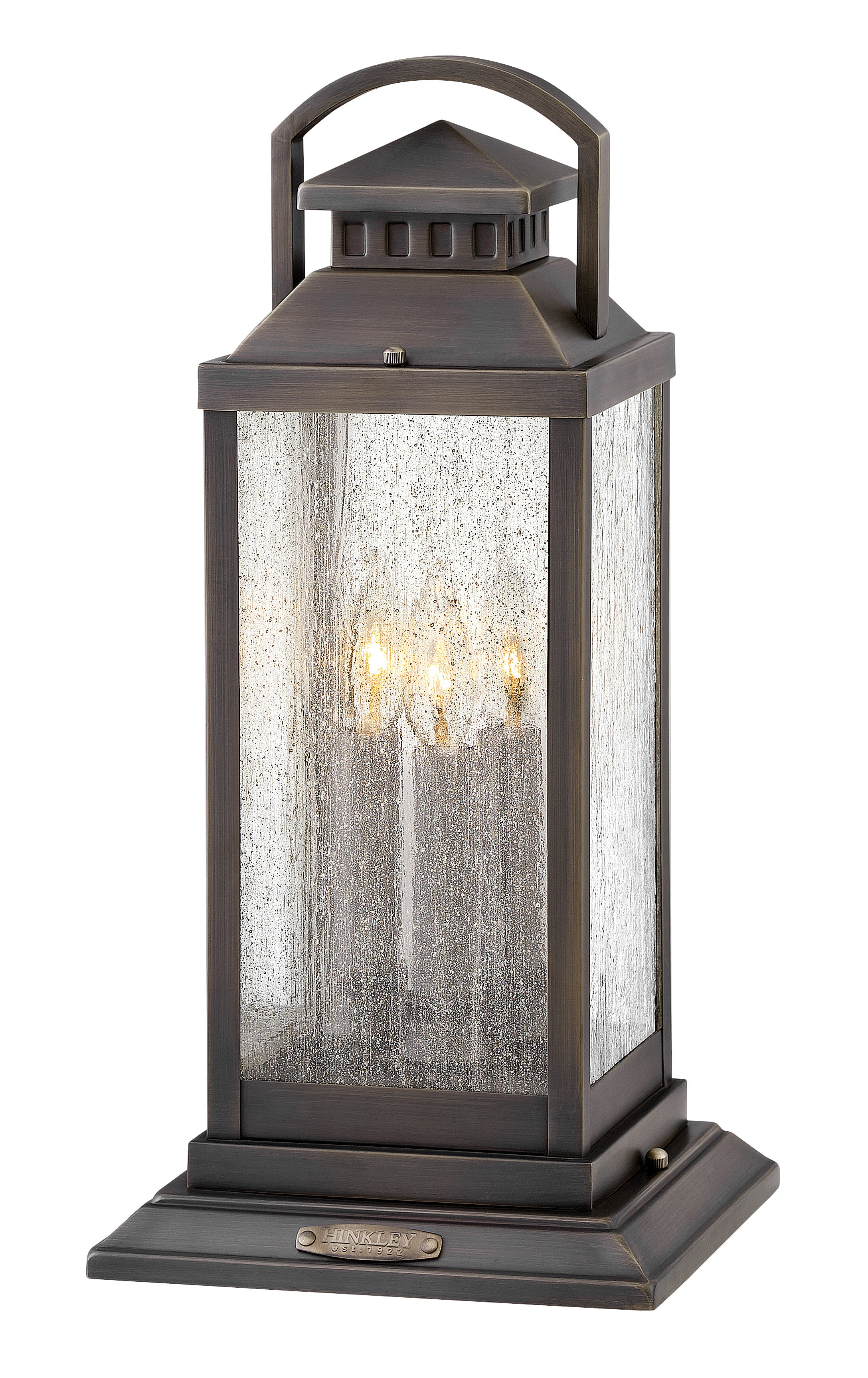 Moyenne lanterne sur pilier 12 V