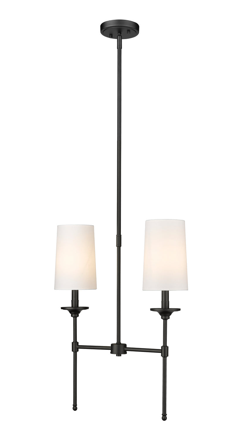 Lustre linéaire 2 lumières | Emily