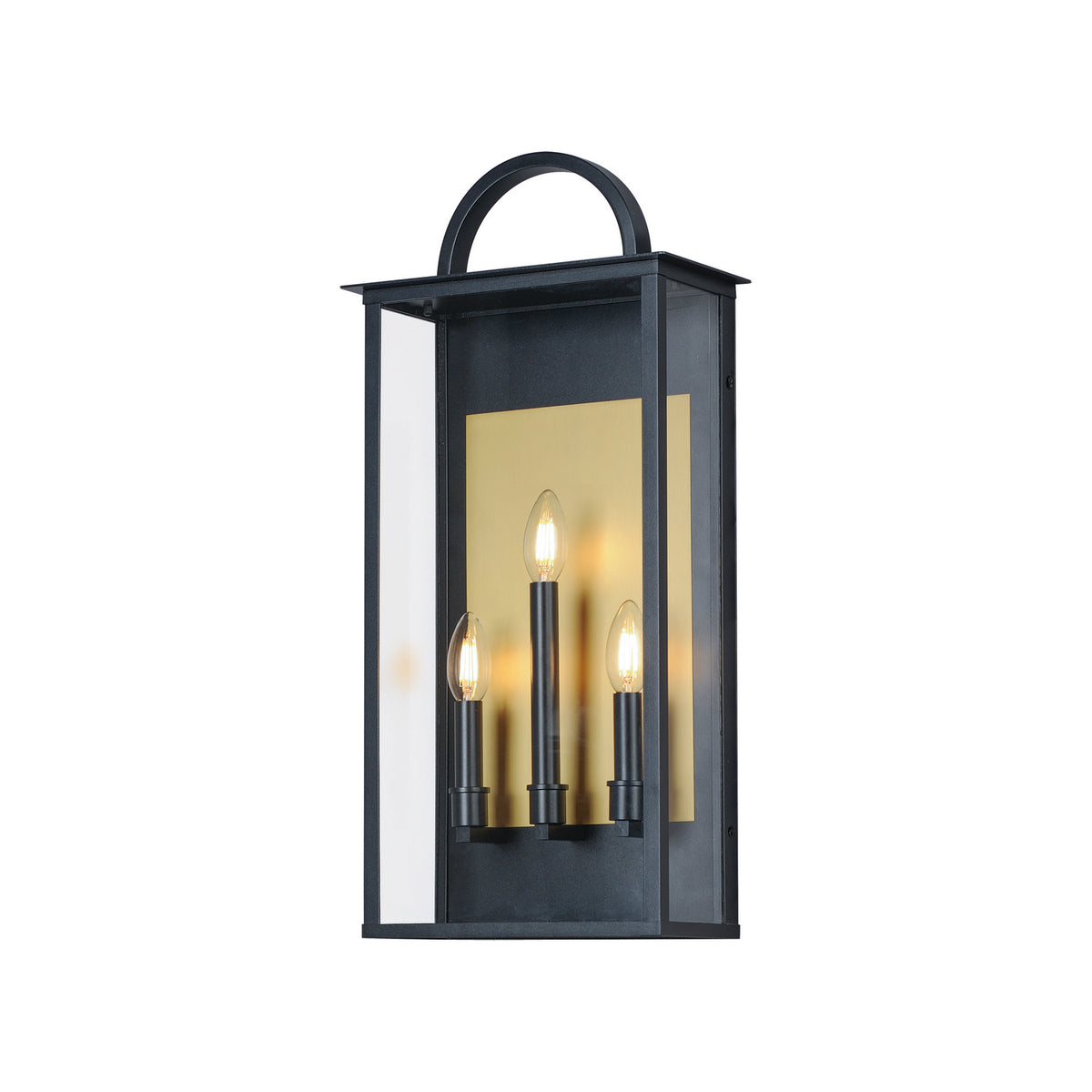 Maxim - Applique murale extérieure 3 lumières | Manchester - 30756CLBK