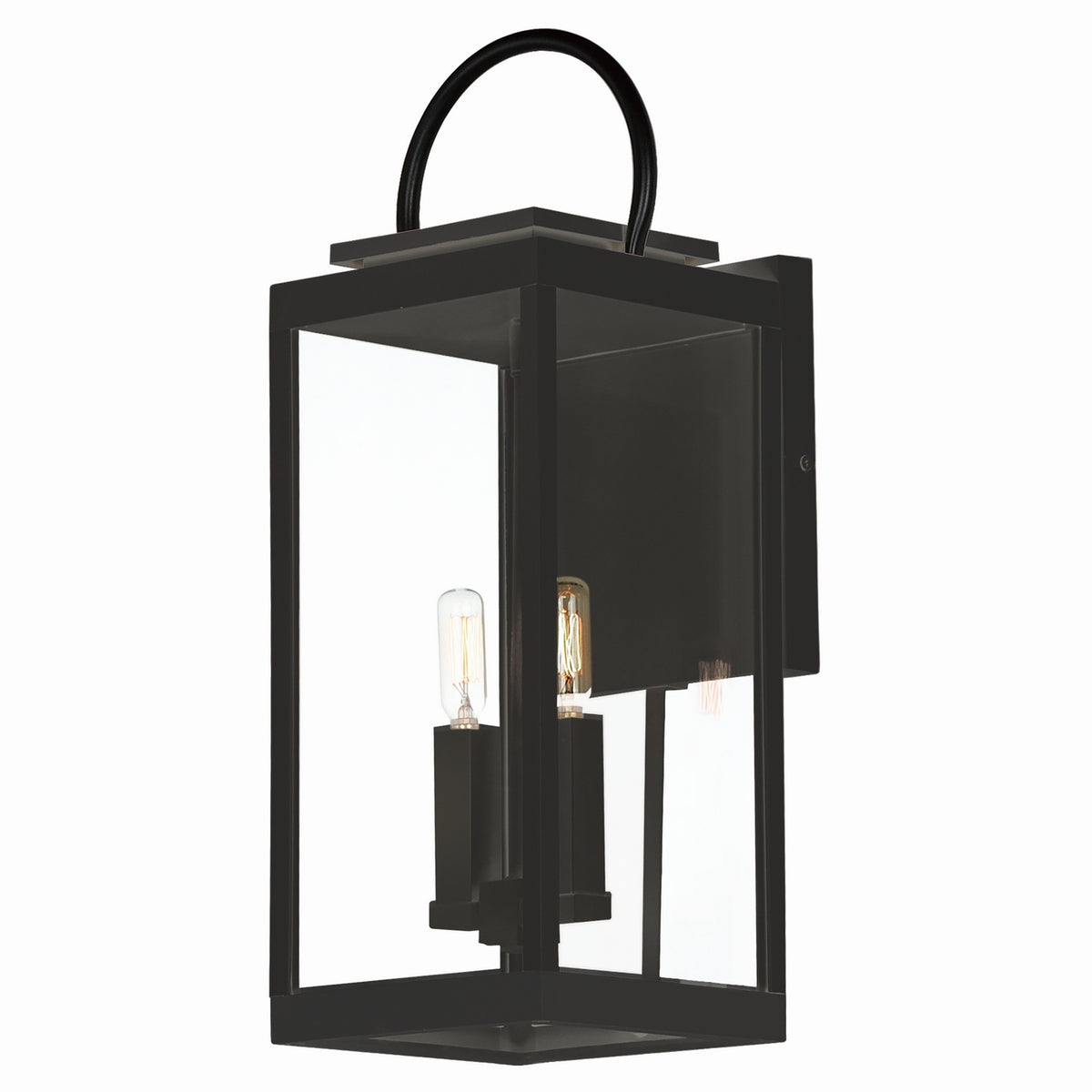 Maxim - Lanterne murale extérieure 2 lumières | Nassau Vivex - 40316CLBK