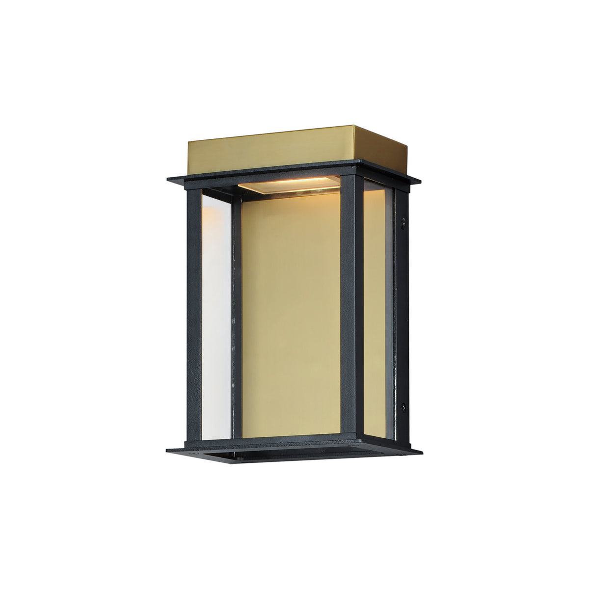 Maxim - Applique murale extérieure DEL | Rincon - 50752BKGLD