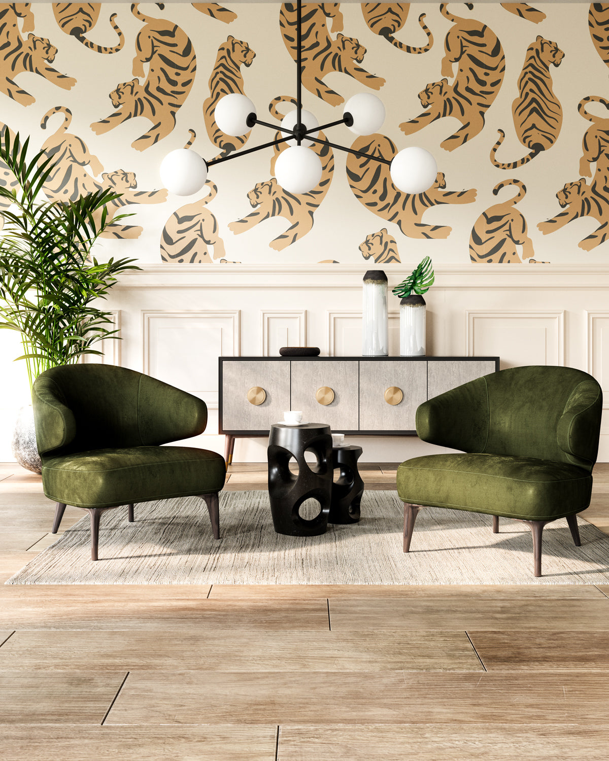 Lustre 6 lumières | Cassia