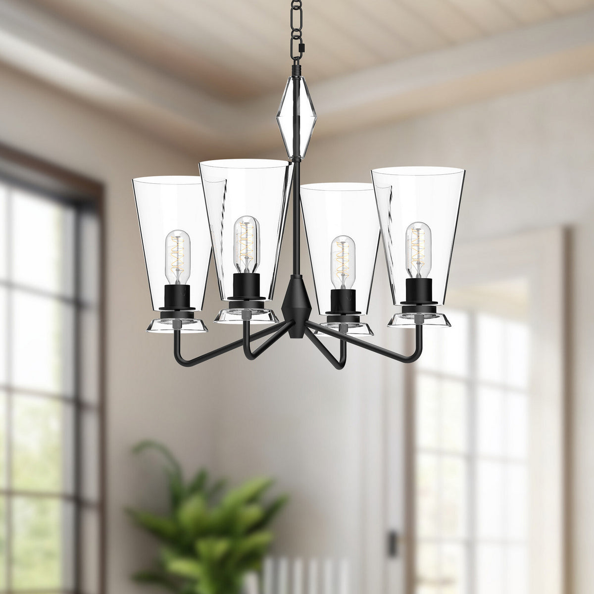 Lustre 4 lumières | Salem