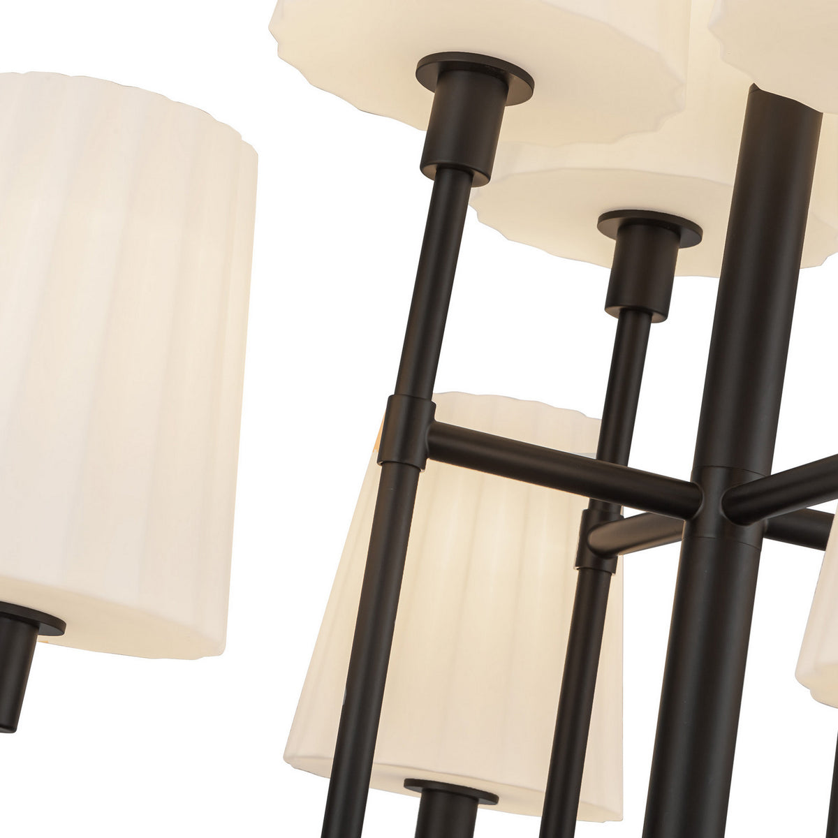 Lustre 8 lumières | Plisse