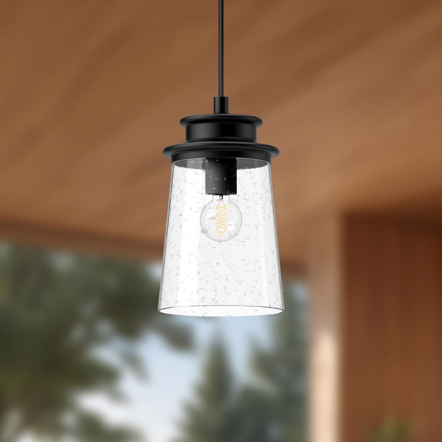 Suspension extérieure 1 lumière | Quincy