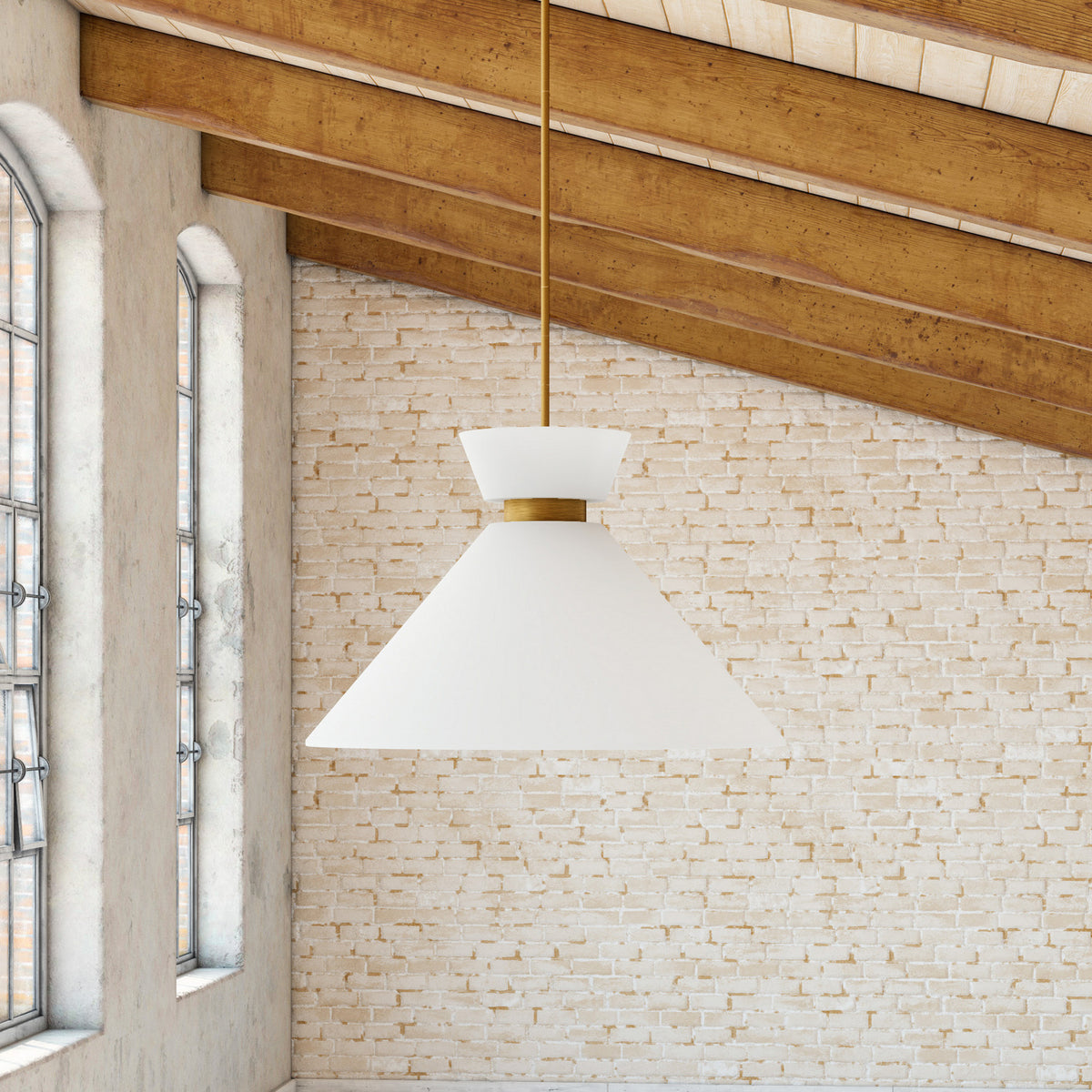 Suspension 1 lumière | Halston