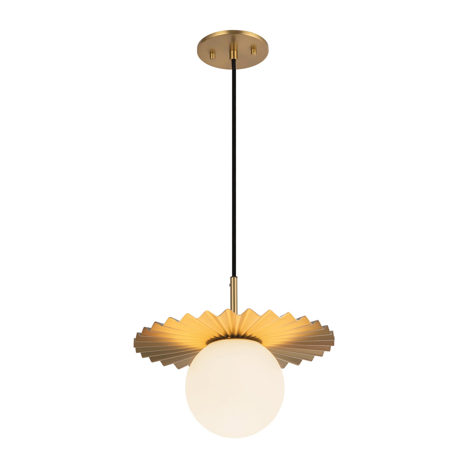Suspension 1 lumière | Plume