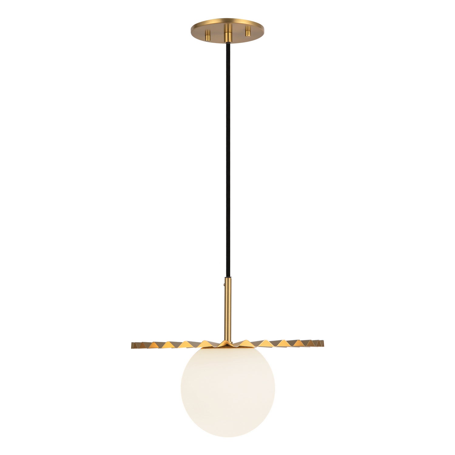 Suspension 1 lumière | Plume