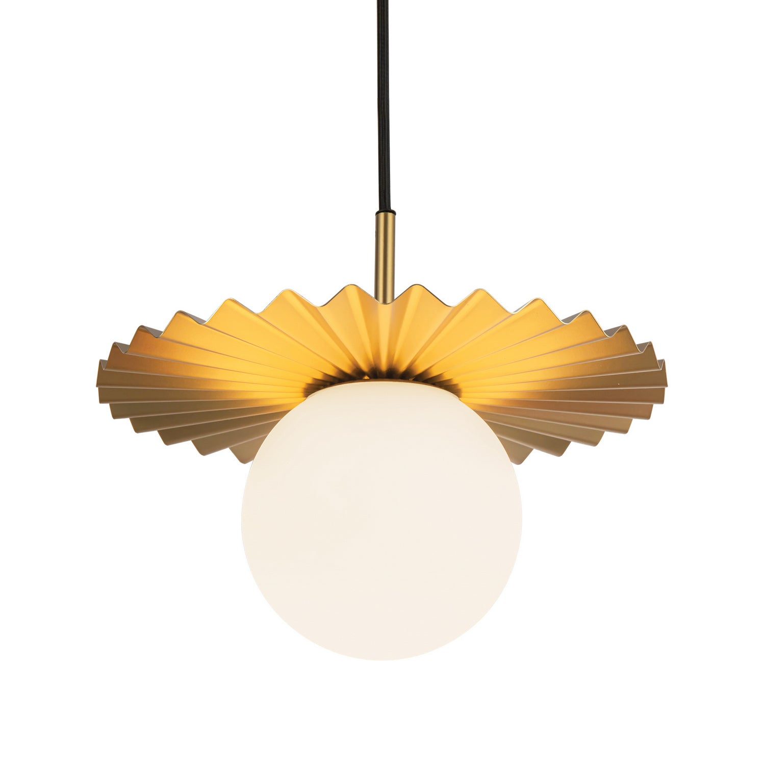 Suspension 1 lumière | Plume