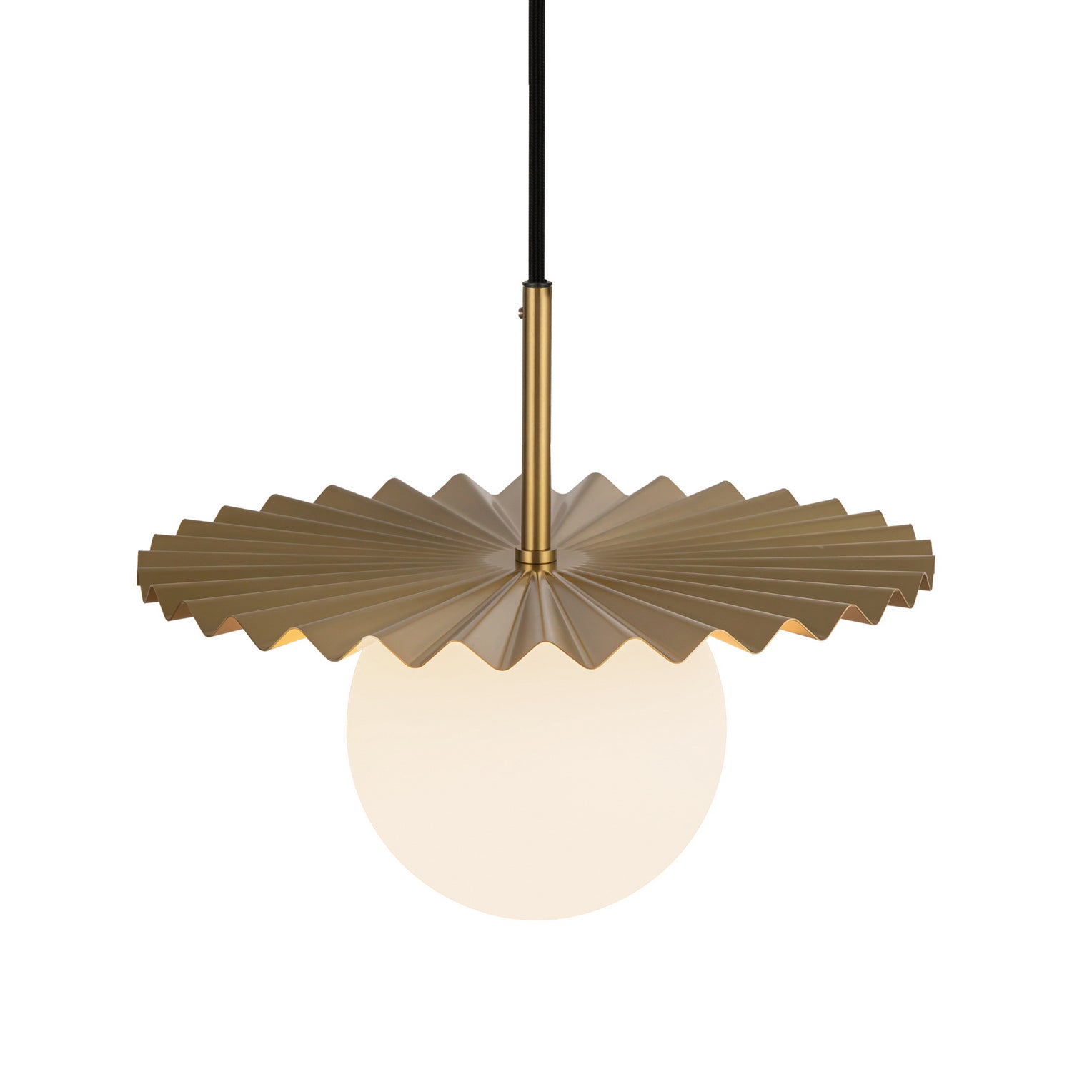 Suspension 1 lumière | Plume