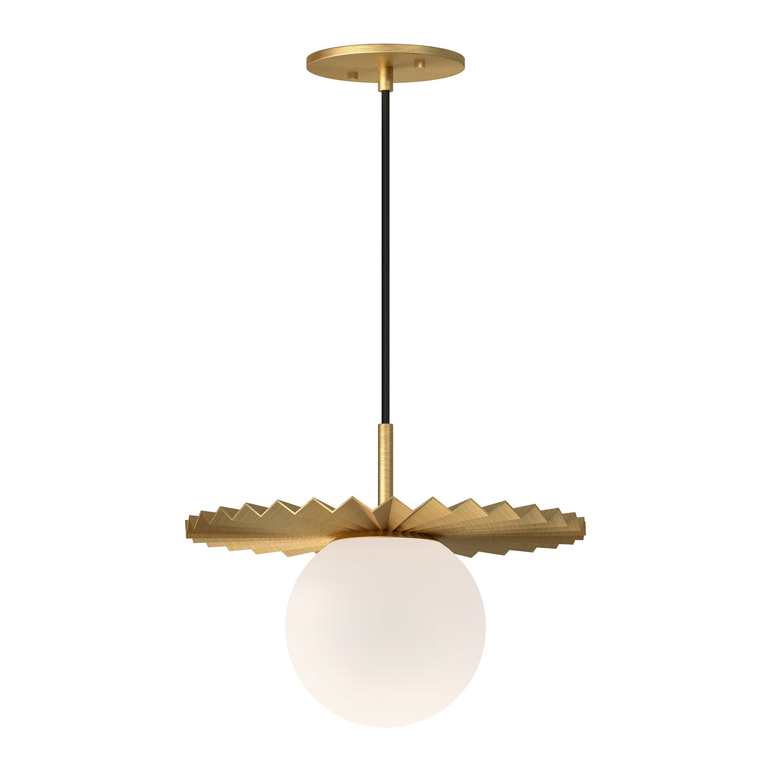 Suspension 1 lumière | Plume