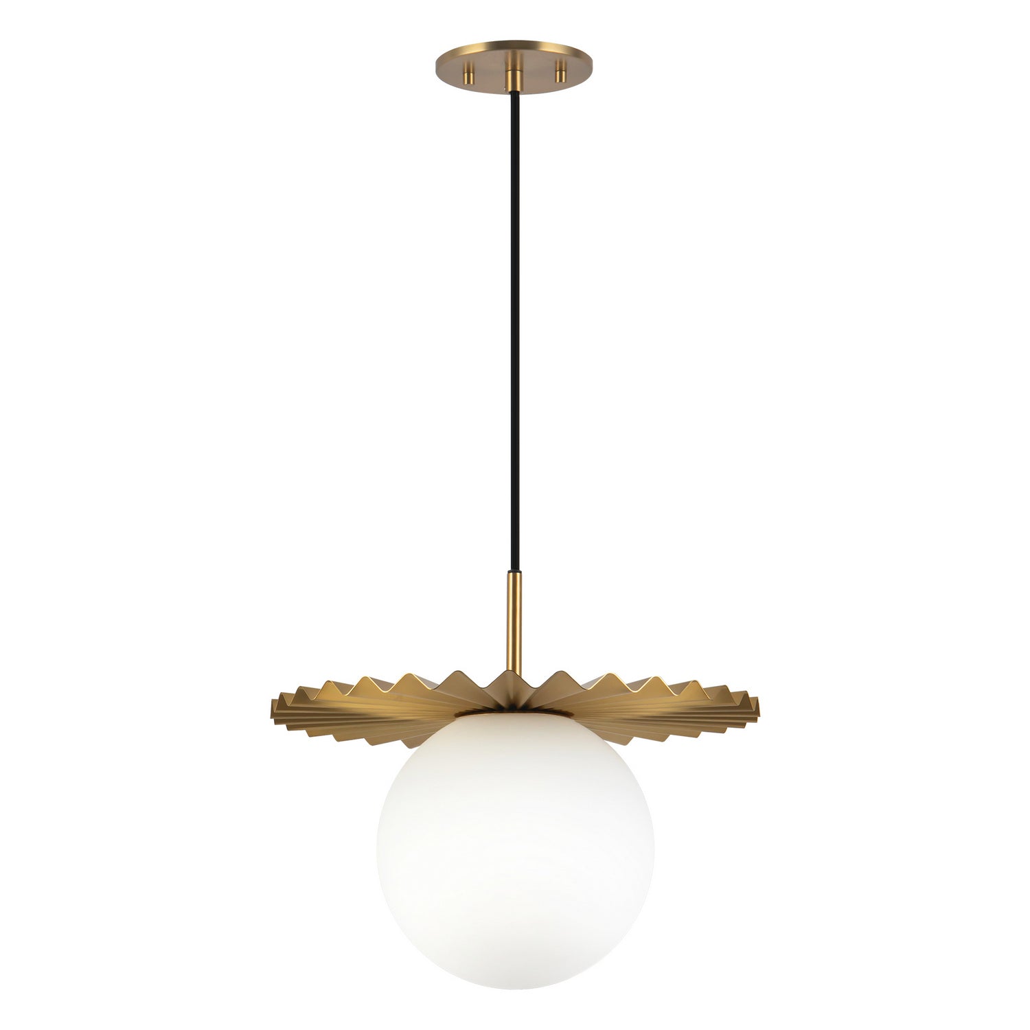 Suspension 1 lumière | Plume