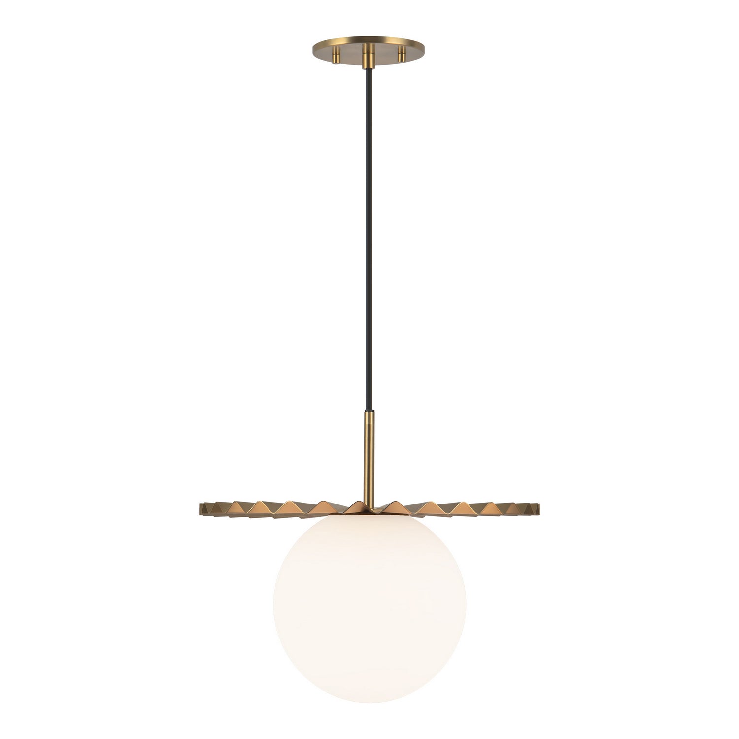 Suspension 1 lumière | Plume
