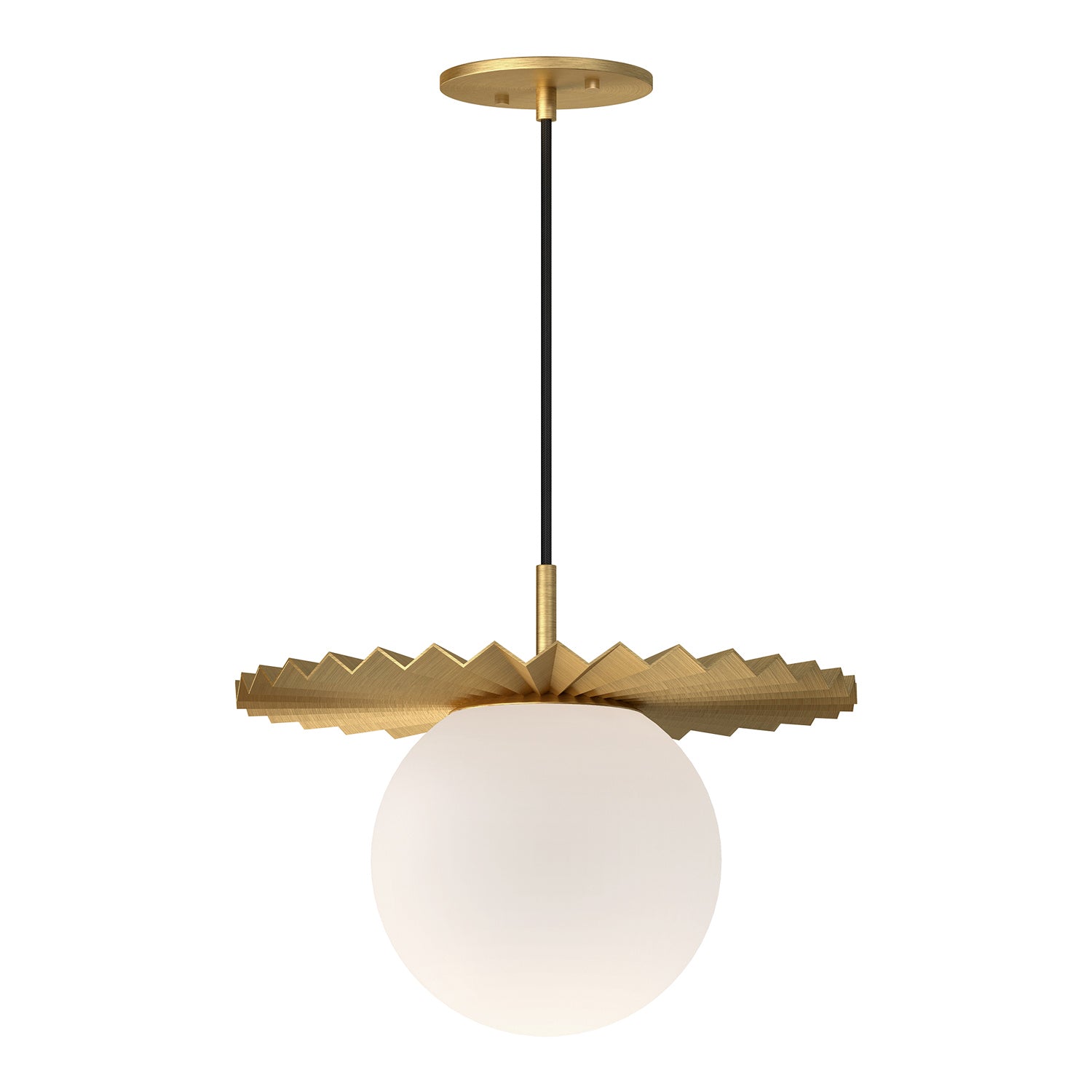 Suspension 1 lumière | Plume