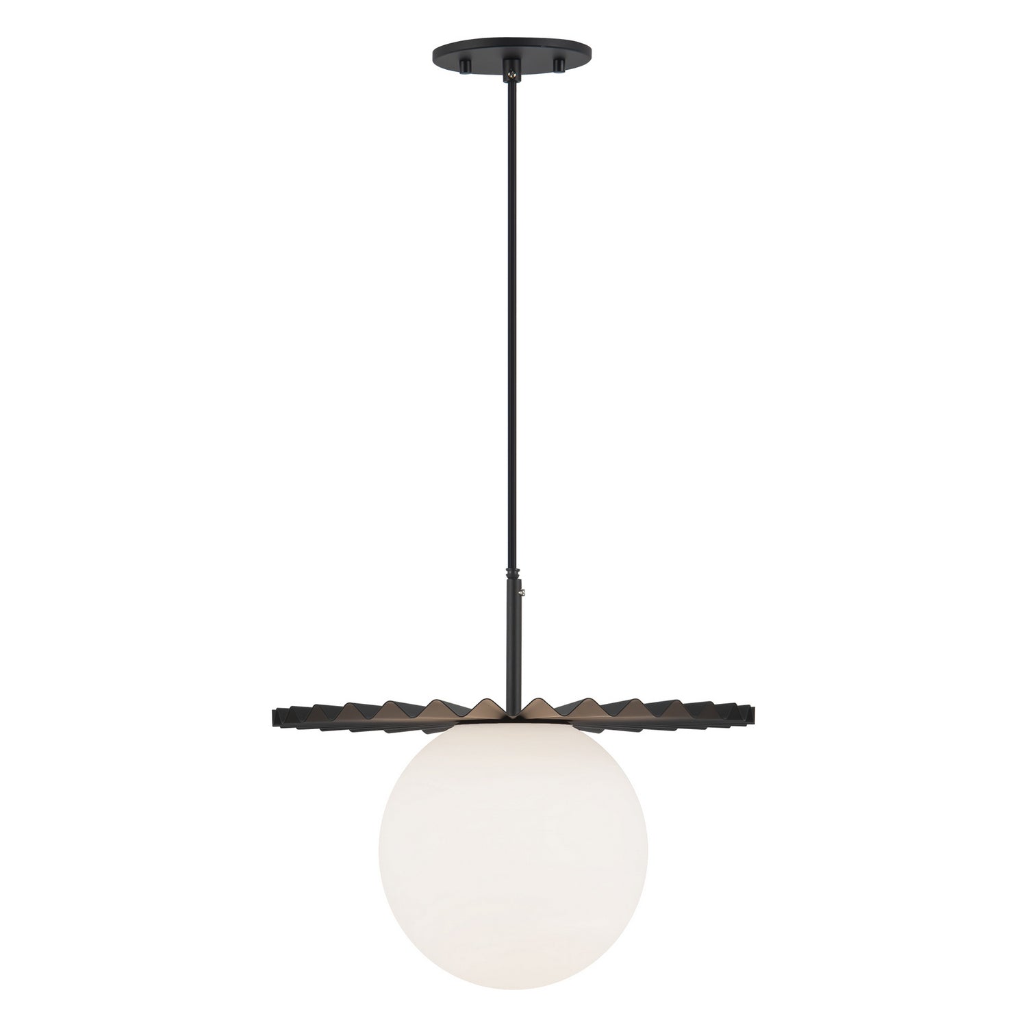 Suspension 1 lumière | Plume