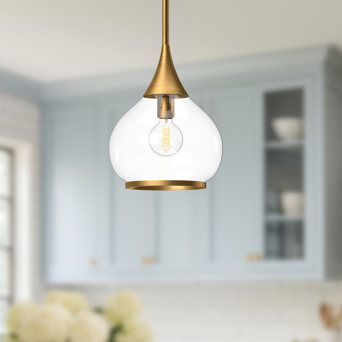 Suspension 1 lumière | Hazel