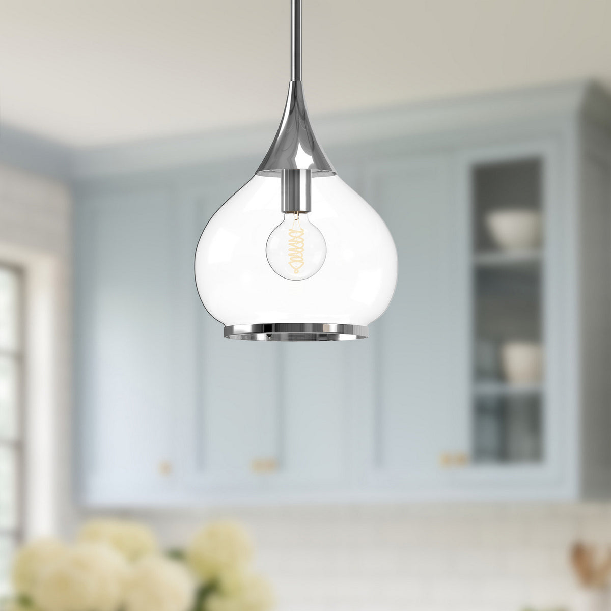 Suspension 1 lumière | Hazel