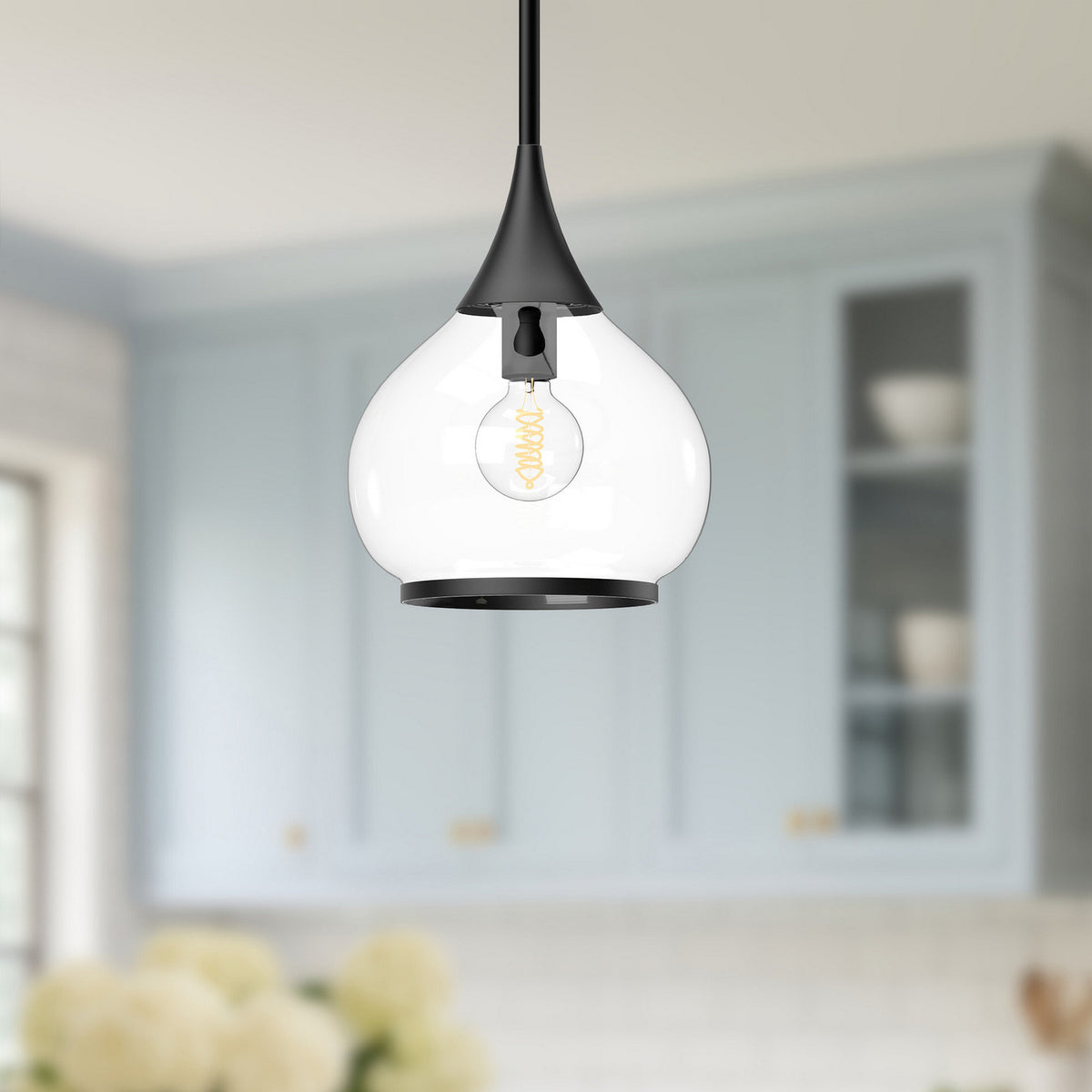 Suspension 1 lumière | Hazel