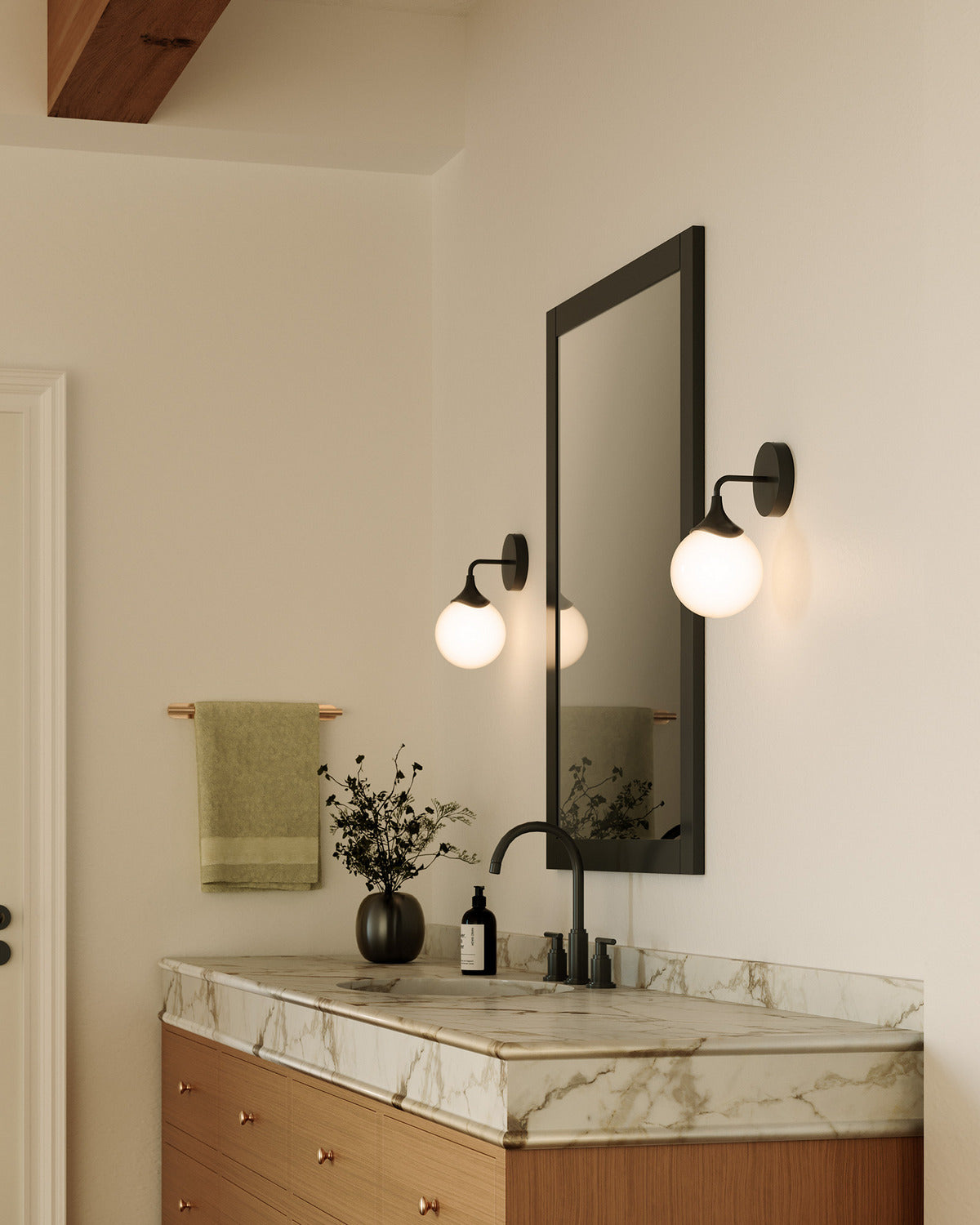 Applique de vanité 1 lumière | Nouveau