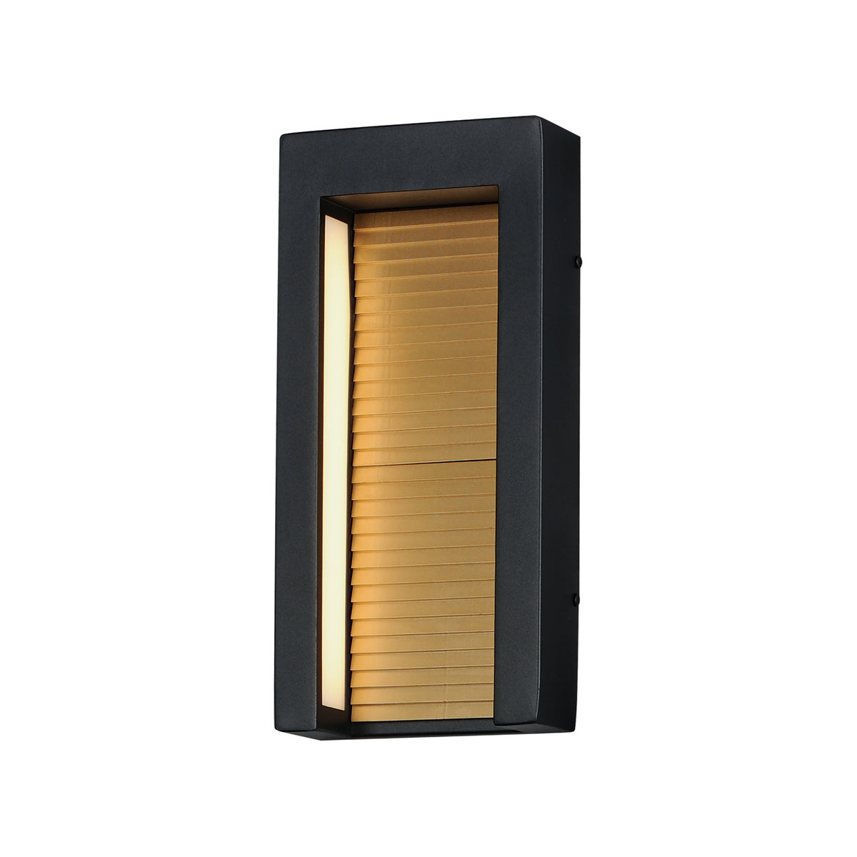ET2 - Applique murale extérieure DEL | Alcove - E30104-BKGLD