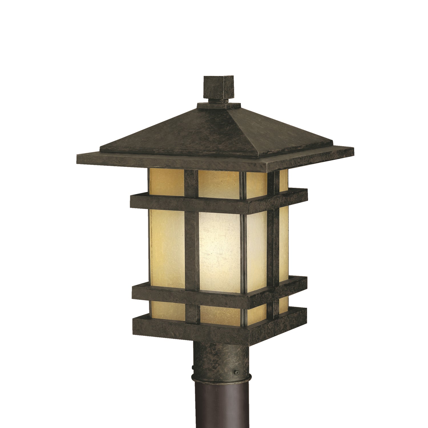 Lampadaire extérieur 1 lumière | Cross Creek