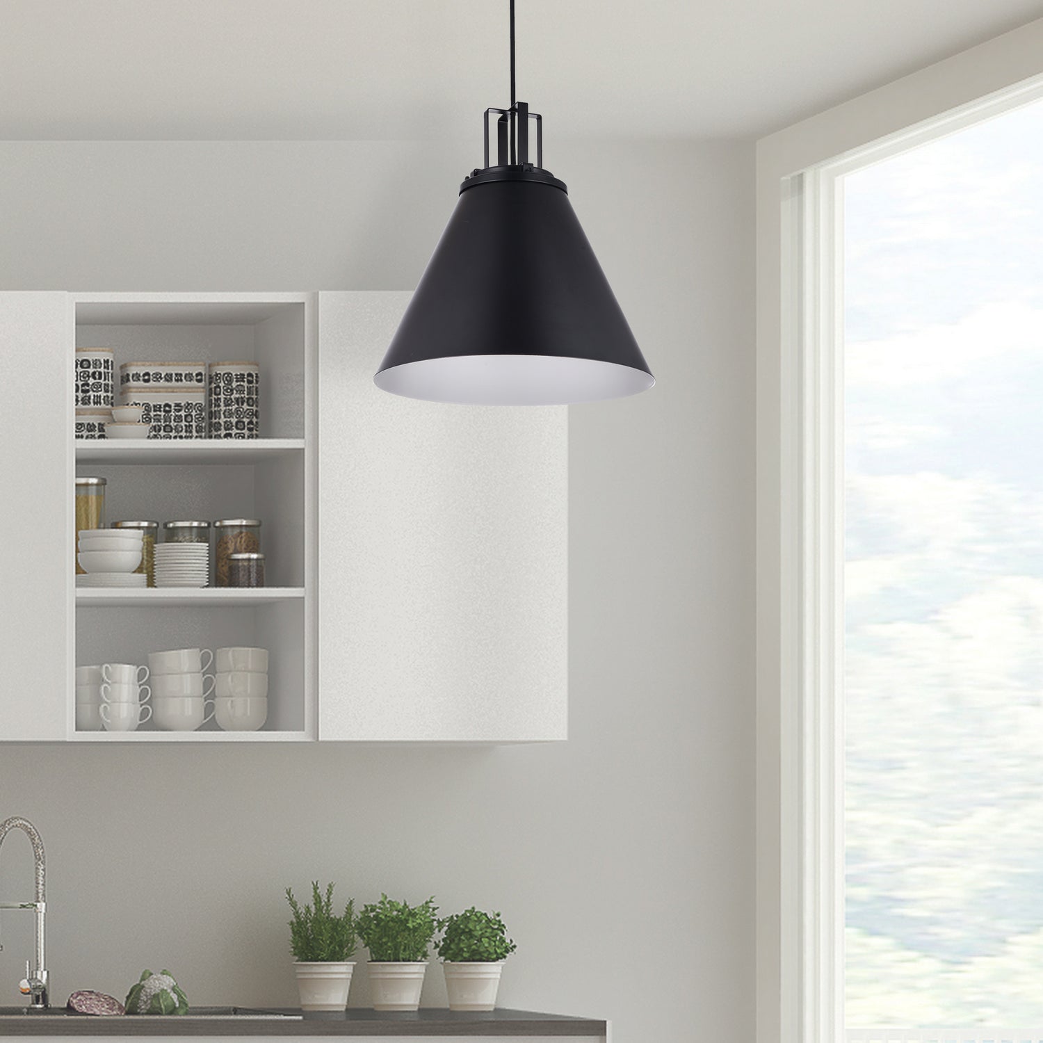 Suspension 1 lumière | Sonus