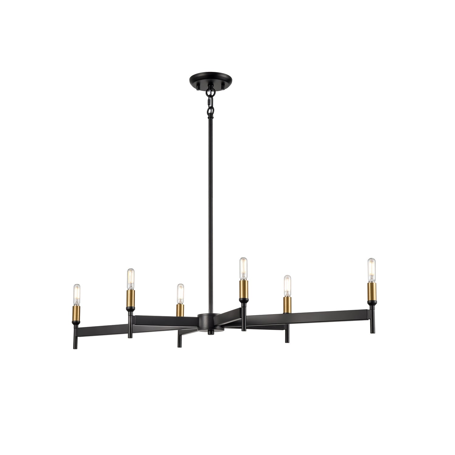 Suspension linéaire 6 lumières | Cambrai