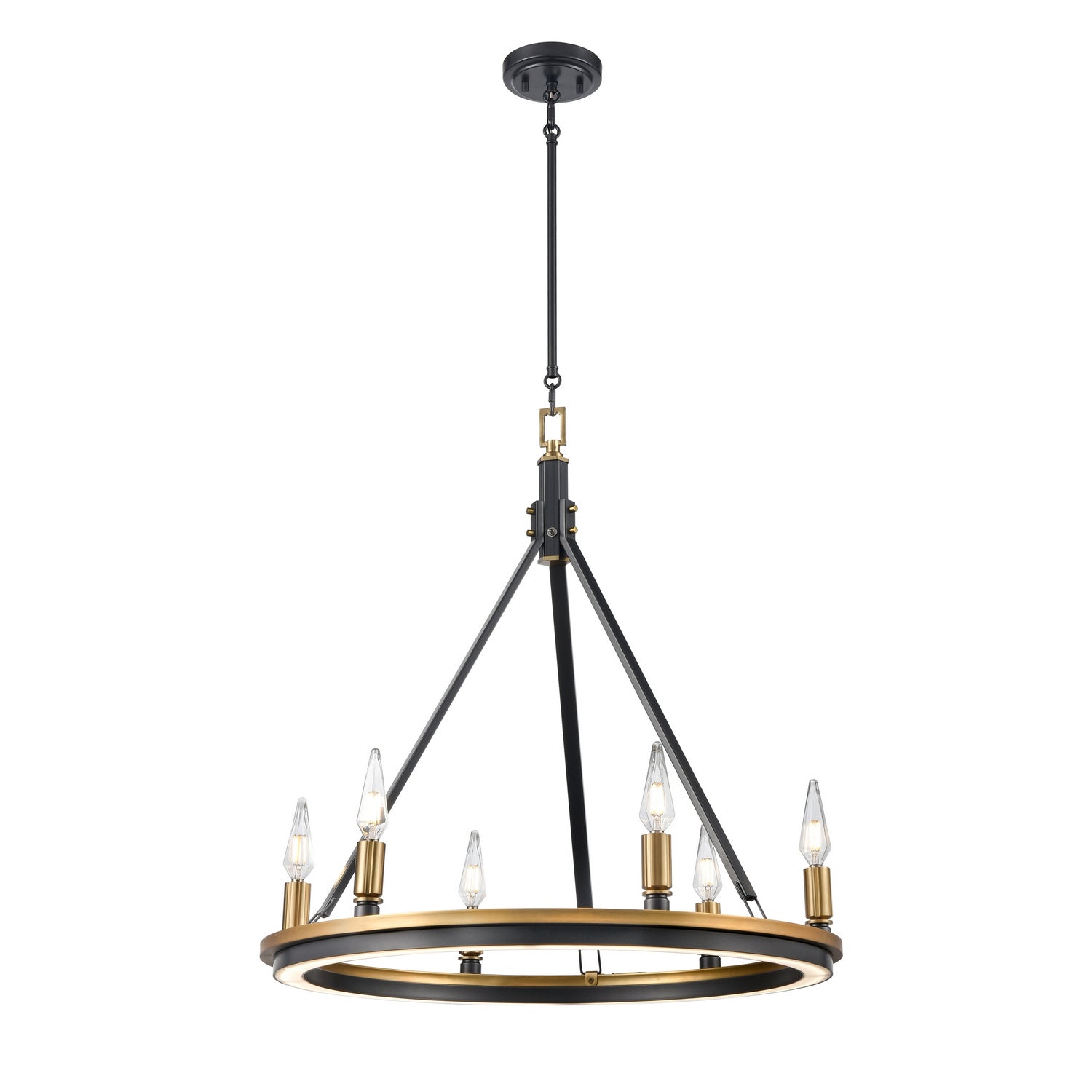 Lustre 6 lumières | Aletheia Hybrid Cct