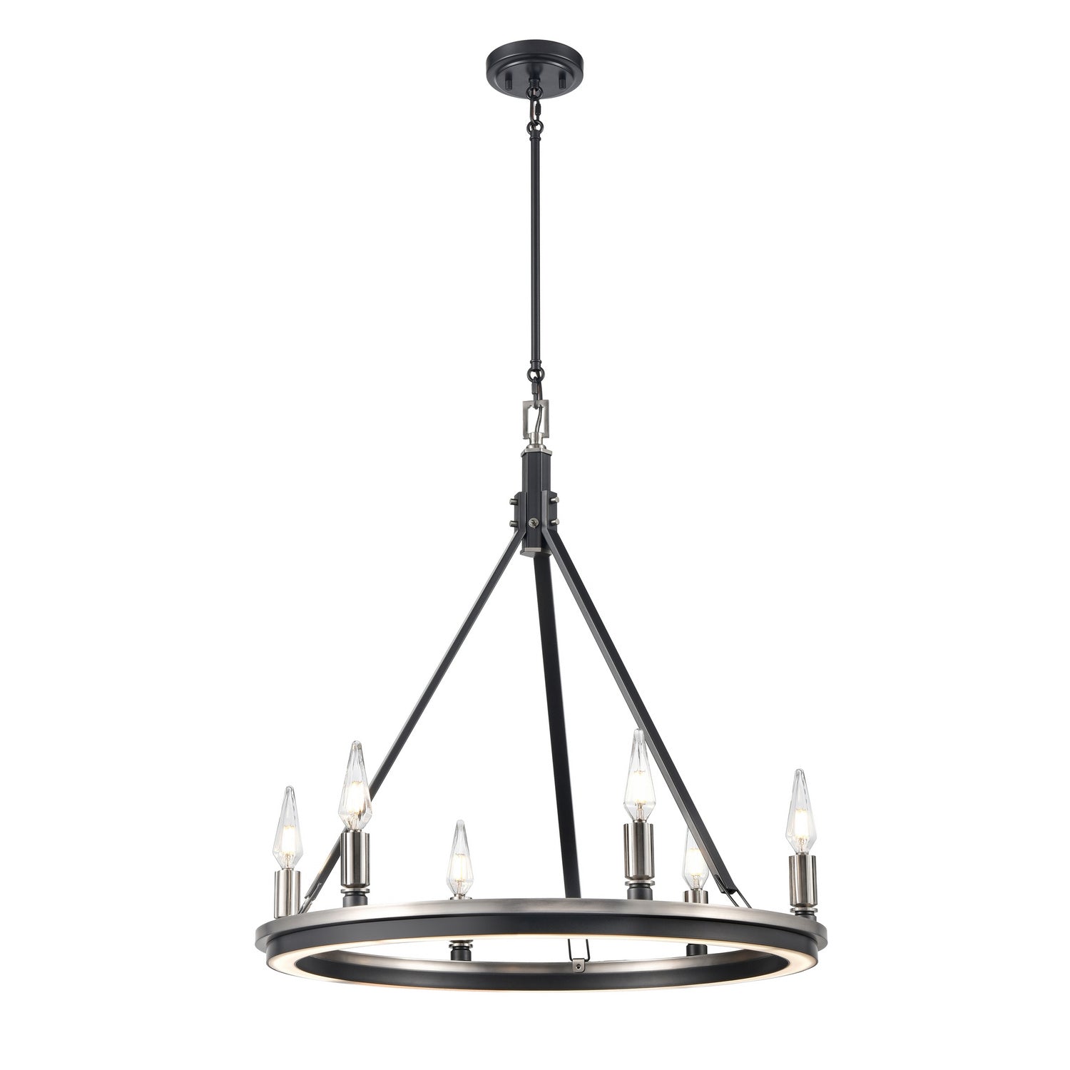 Lustre 6 lumières | Aletheia Hybrid Cct