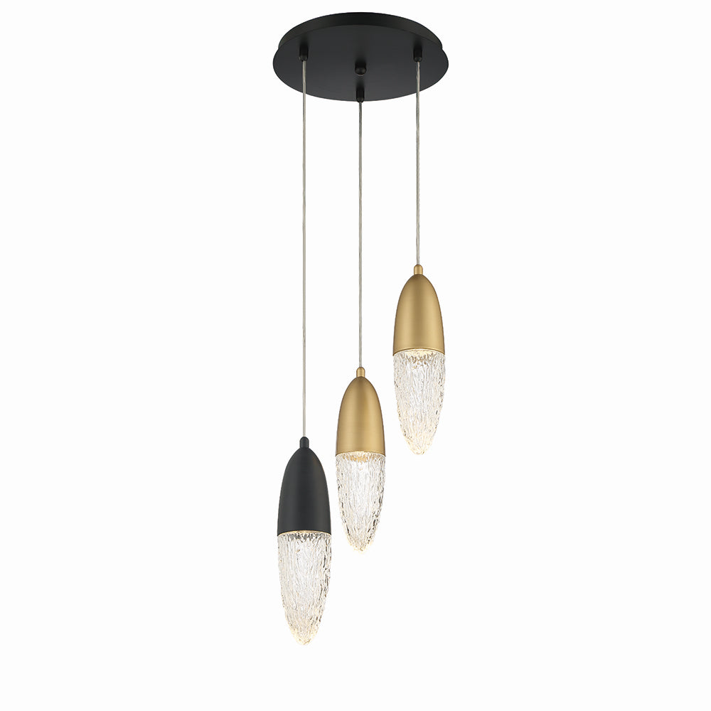 Lustre 3 lumières | Ecrou