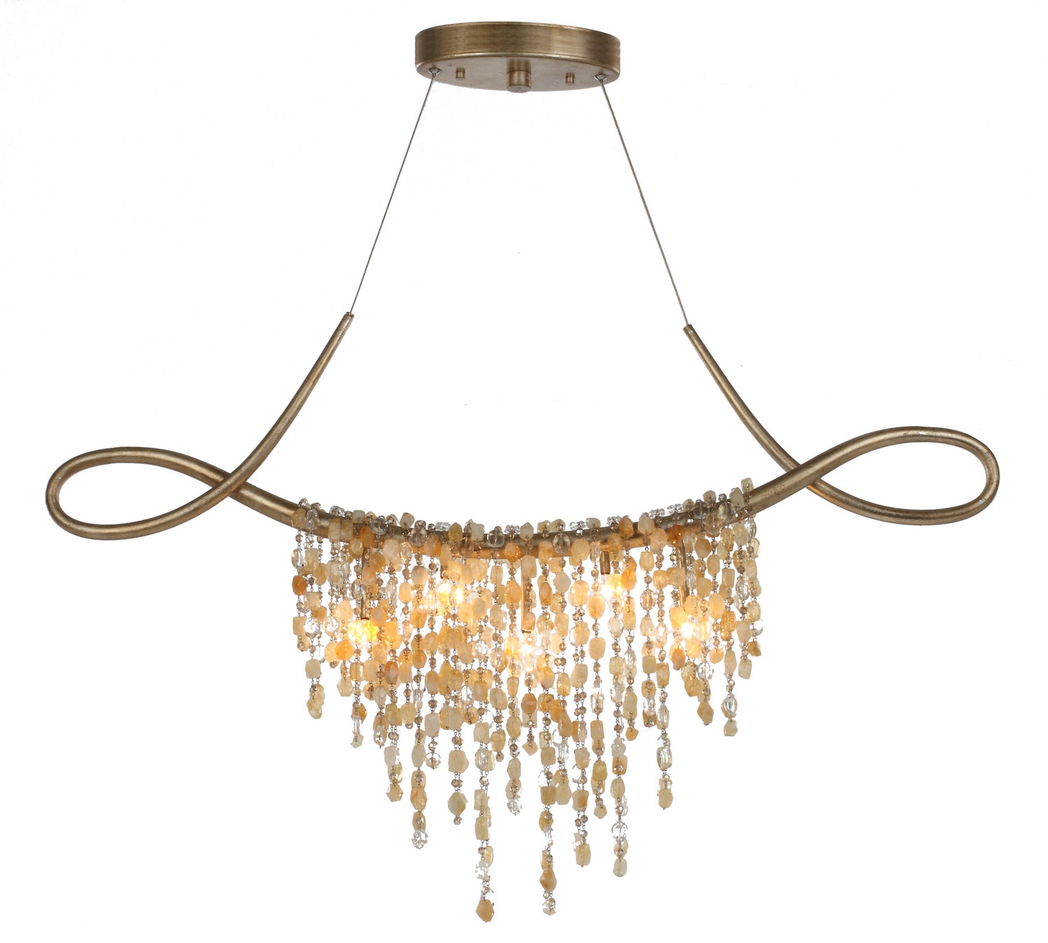 Lustre linéaire 5 lumières | Cradle