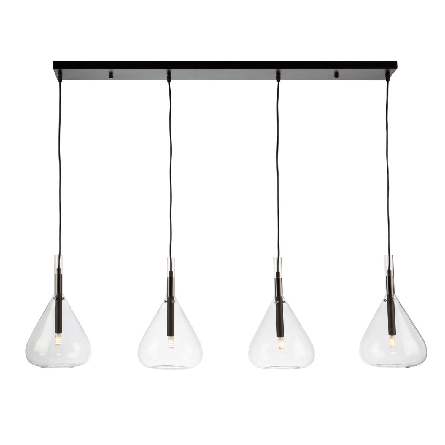 Suspension d'îlot 4 lumières | Conic