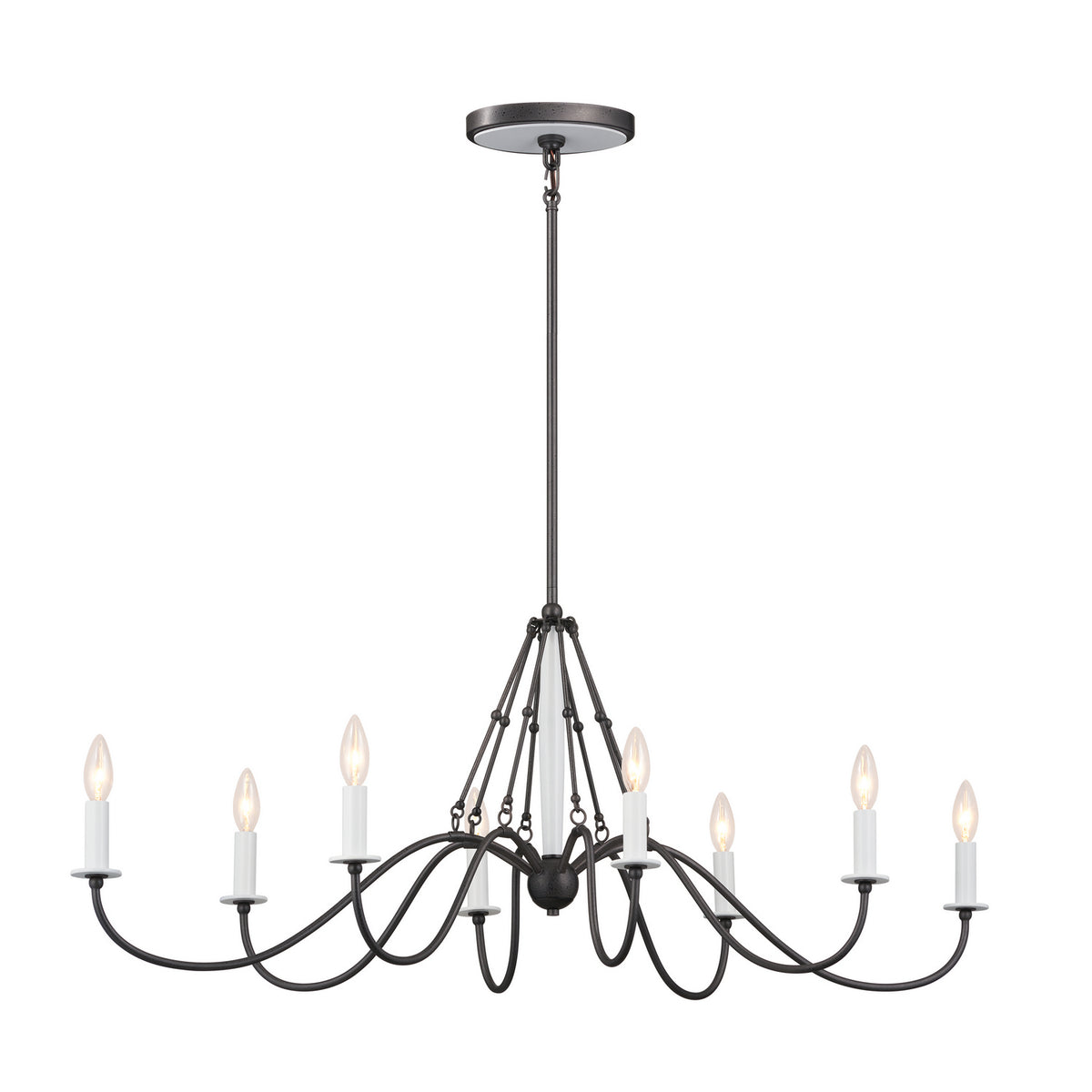 Lustre linéaire 8 lumières | Freesia