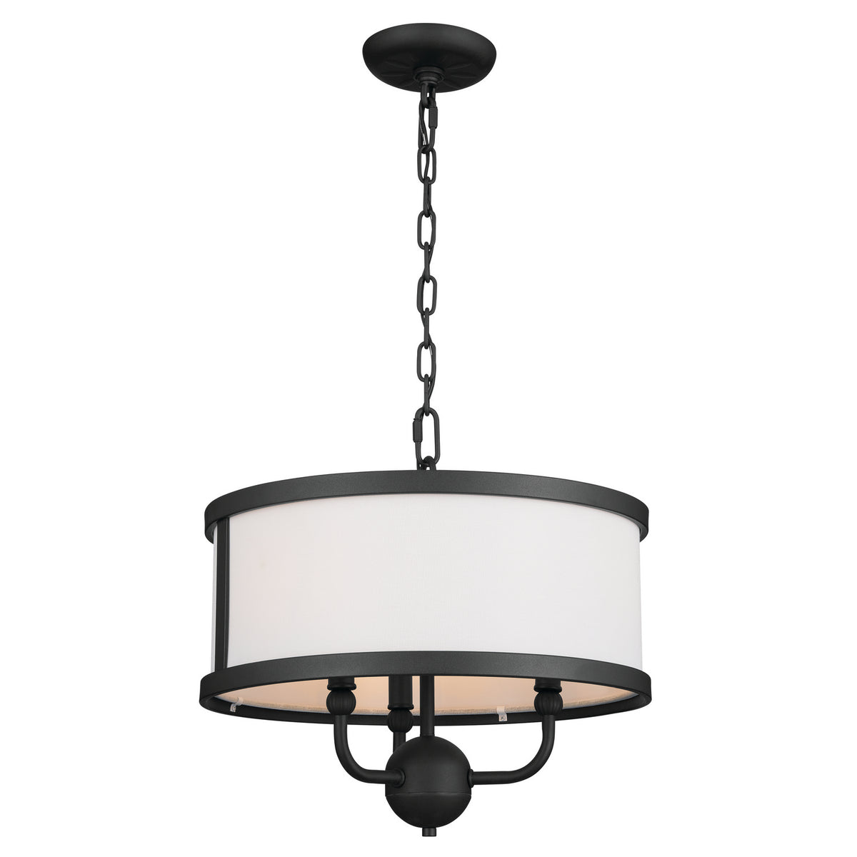 Lustre ou semi-plafonnier 3 lumières | Heddle