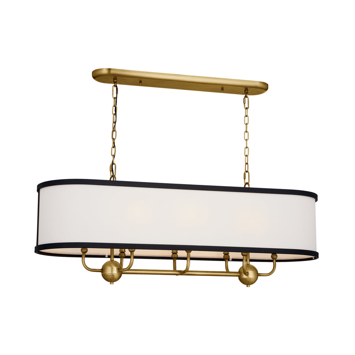 Lustre linéaire 8 lumières | Heddle