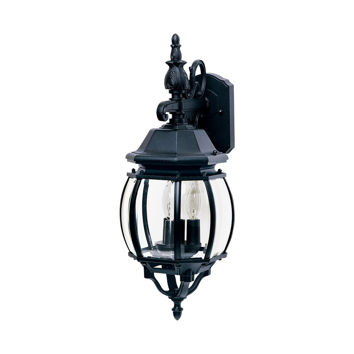 Maxim - Lanterne murale extérieure 3 lumières | Crown Hill - 1034BK