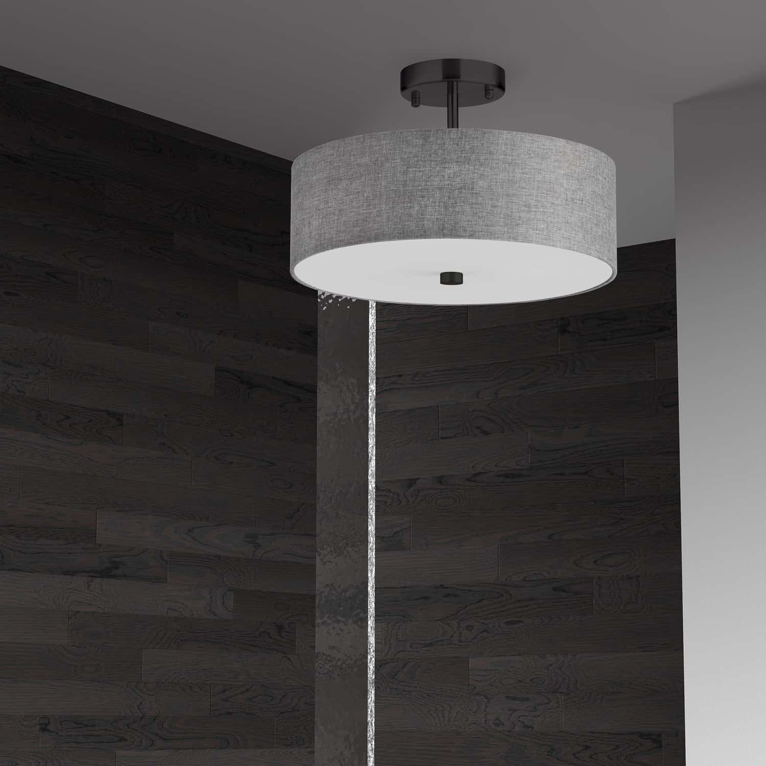 Semi-plafonnier 3 lumières | Everly