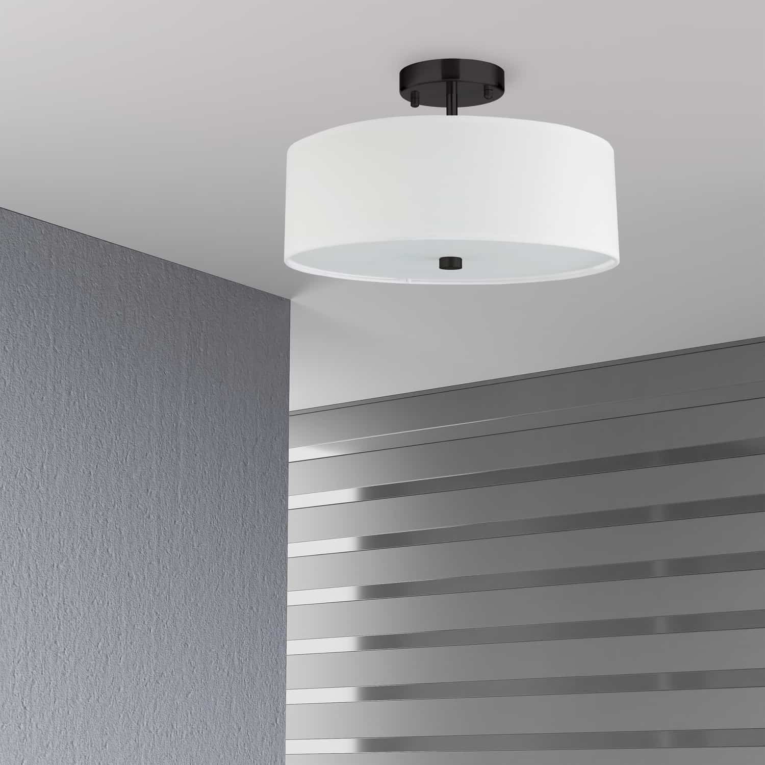 Semi-plafonnier 3 lumières | Everly