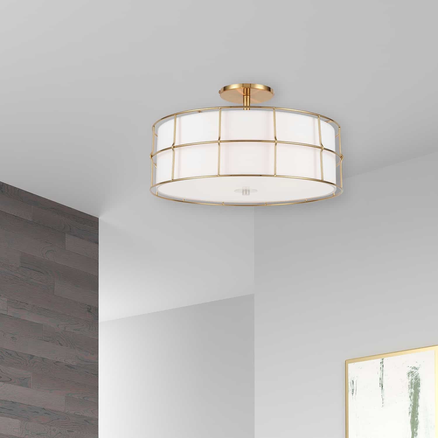 Semi-plafonnier 3 lumières | Alcala