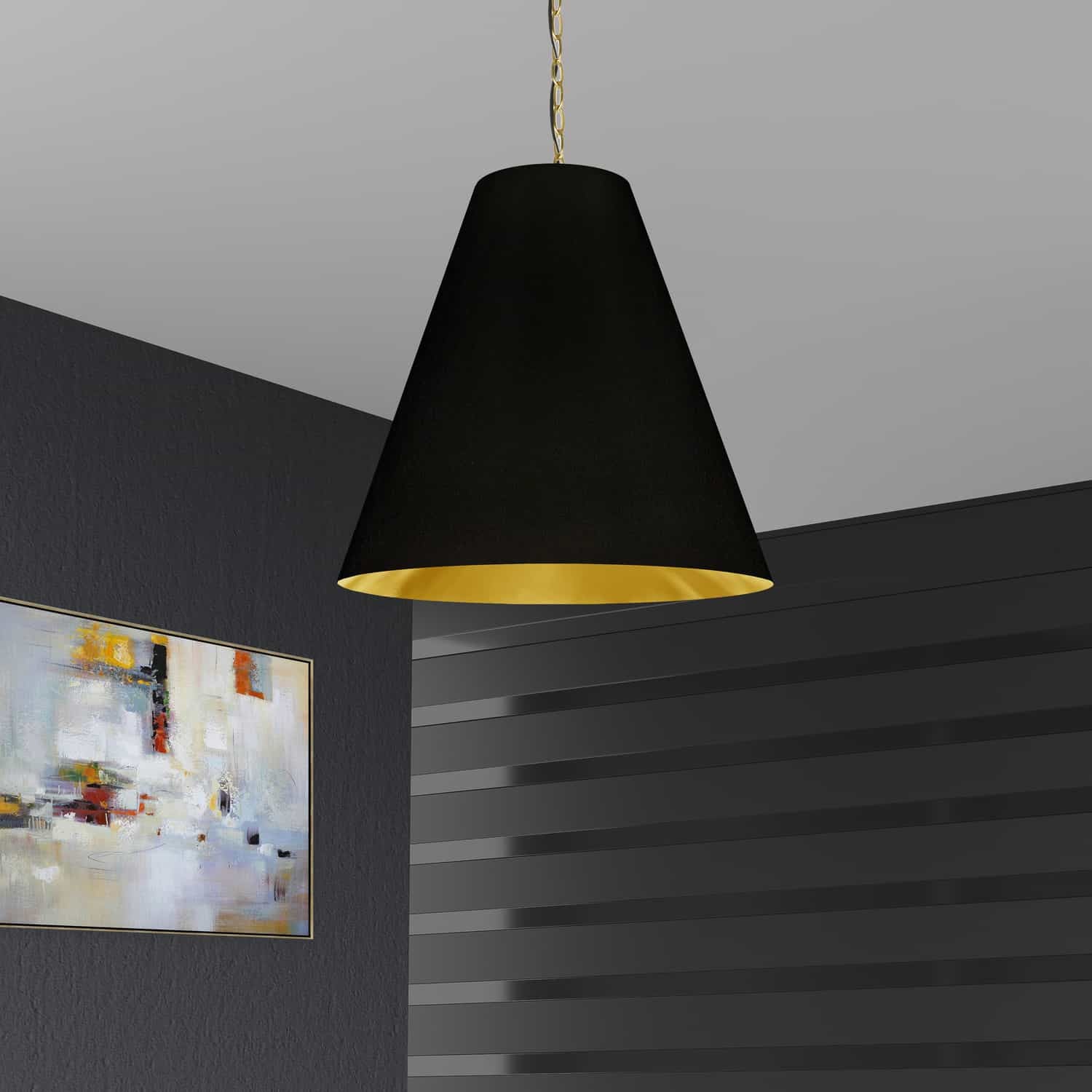 Suspension 1 lumière | Anaya