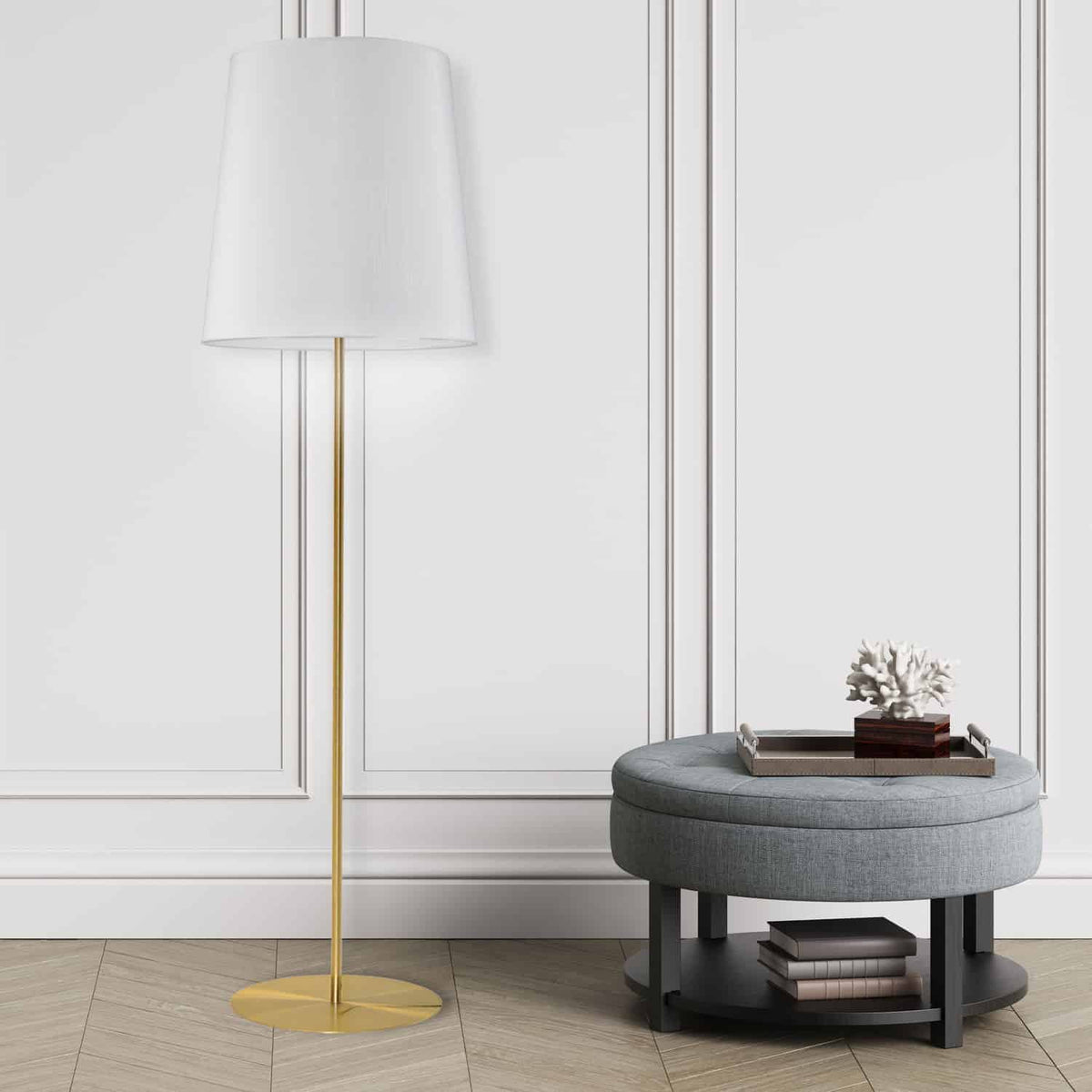Lampadaire 1 lumière | Maine