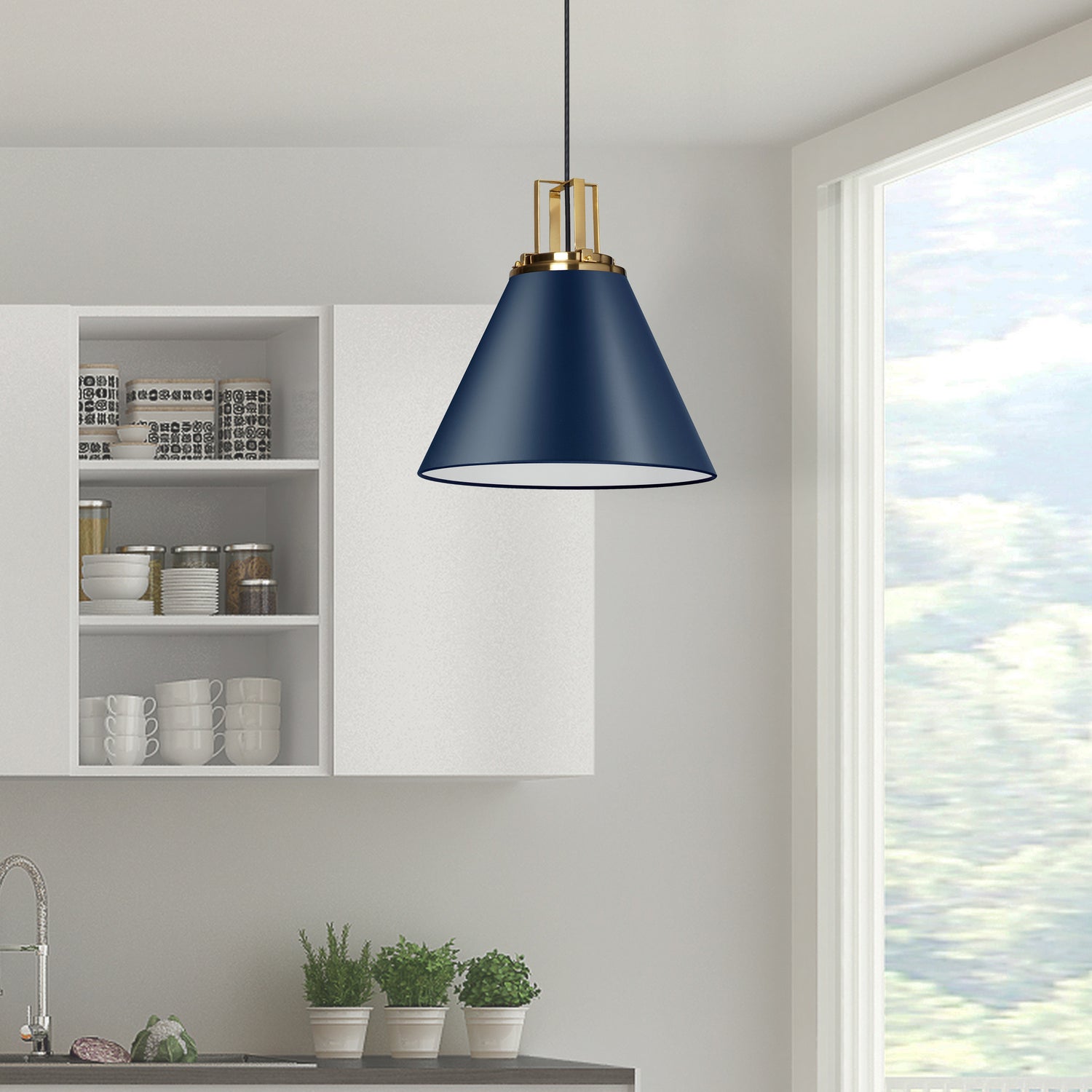 Suspension 1 lumière | Sonus