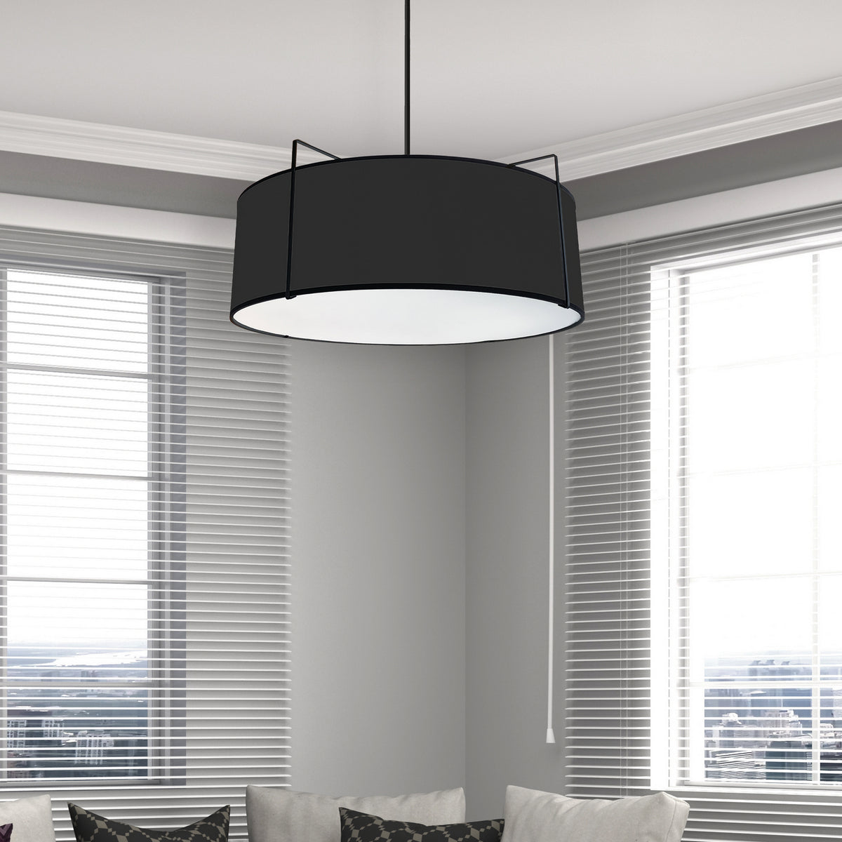 Suspension 4 lumières | Trapezoid
